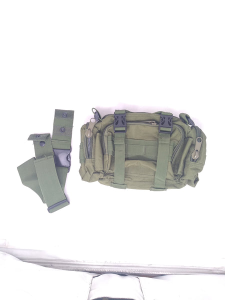 Cangurera Tactica Tipo Militar Varios Colores