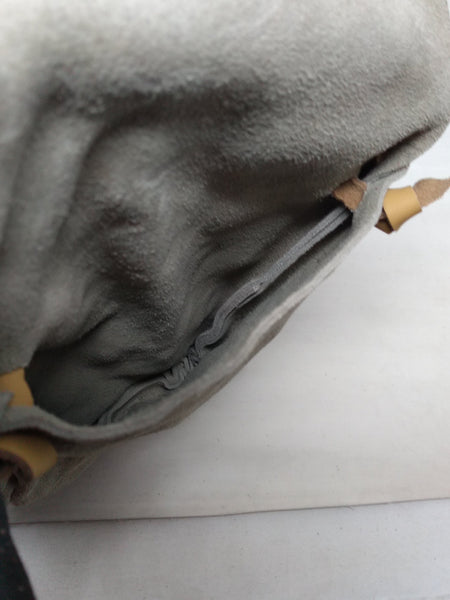 Bolsa Cartera De Gamuza Piel Con Flecos Para Mujer