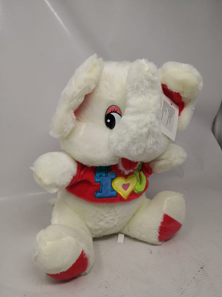 Elefante juguete De Peluche Corazon San Valentin 30 Cm
