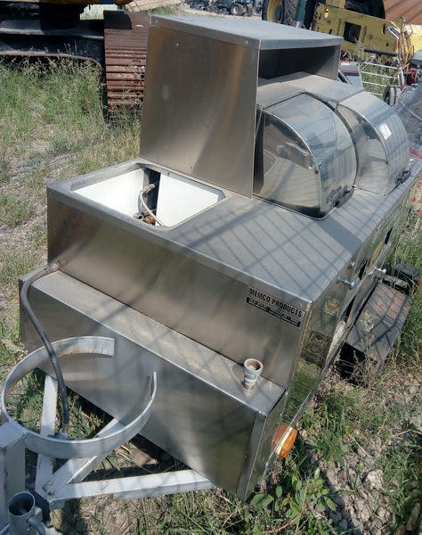 Carro De Hot Dogs Acero Inoxidable Americano