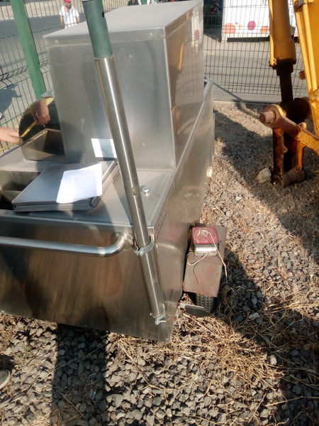 Carro De Hot Dogs Acero Inoxidable Americano