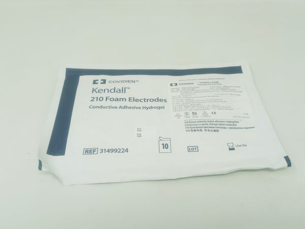 PARCHE ELECTRODOS DESECHABLES KENDALL 210 10 PIEZAS POR PAQUETE