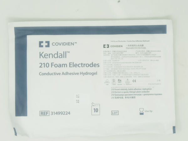 PARCHE ELECTRODOS DESECHABLES KENDALL 210 10 PIEZAS POR PAQUETE