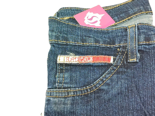 Bermudas De Mezclilla Radicals T/4, 5 Y 9