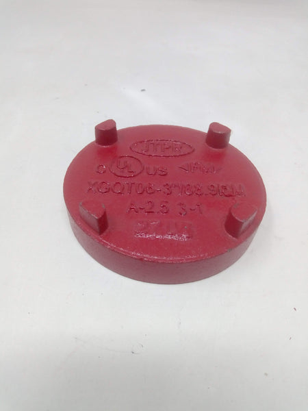 CONTRA INCENDIOS  3  TAPÓN PARA TUBERIA RANURADA de  3” XGQT06