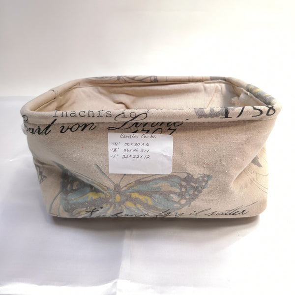 Juego Cesta Almacenamiento Canasta Organizador Plegable Pequeña
