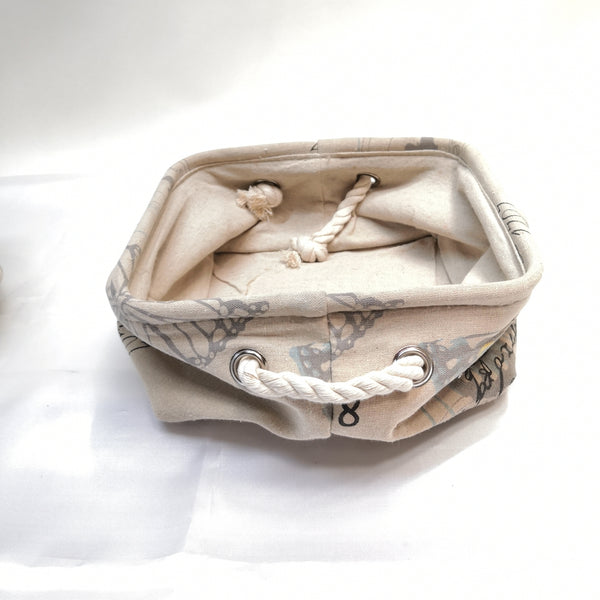 Juego Cesta Almacenamiento Canasta Organizador Plegable Pequeña