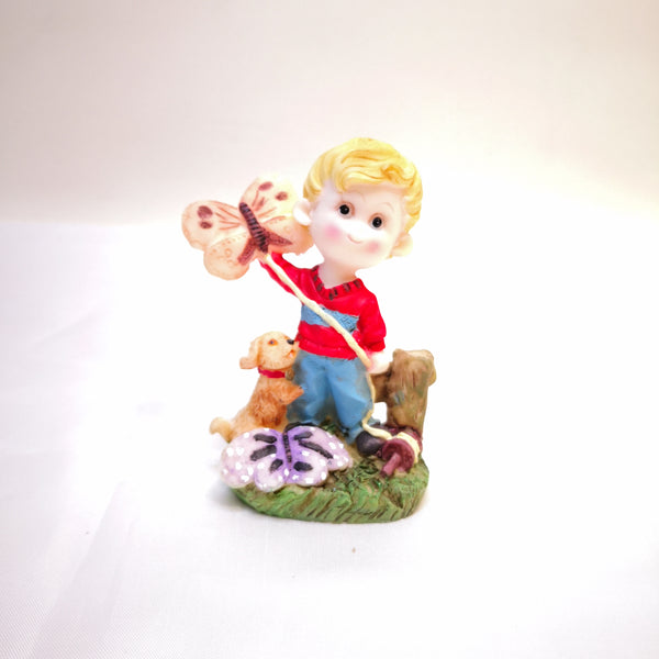 Figura Adorno Decorativo Pequeño Modelos Niños Poliresina
