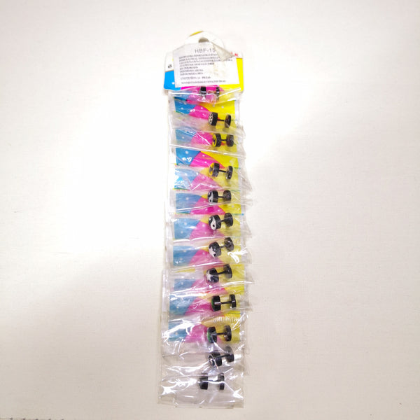 Piercing Aretes Resina Simulador Oreja 12 Pzas Surtido