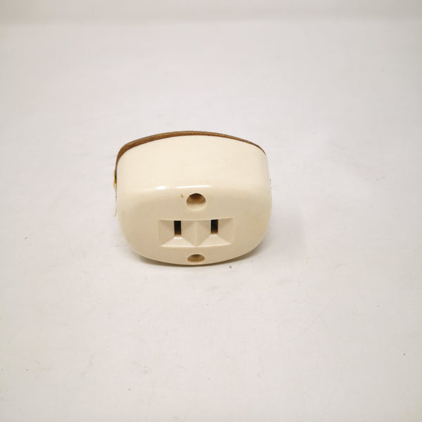 Contacto sobreponer sencillo de baquelita 10pza paquete