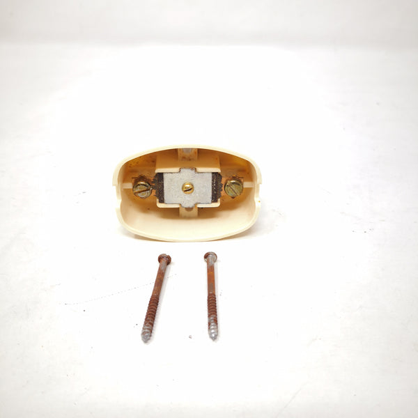 Contacto sobreponer sencillo de baquelita 10pza paquete