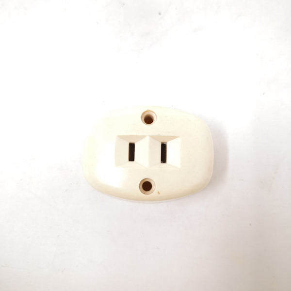 Contacto sobreponer sencillo de baquelita 10pza paquete