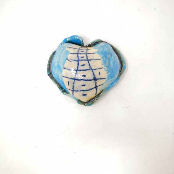 PAQUETE DE 7 CORAZONES CON DECORACIONES Tiendita