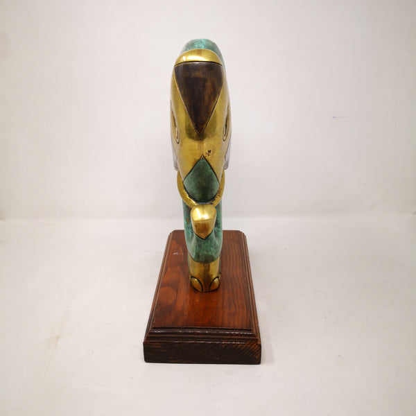 Adorno Decorativo De Elefante Para Coleccion Dorado