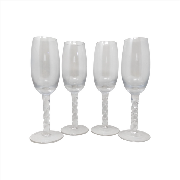 Juego de 4 copas champagne Gibson elite tipo flauta 300ml