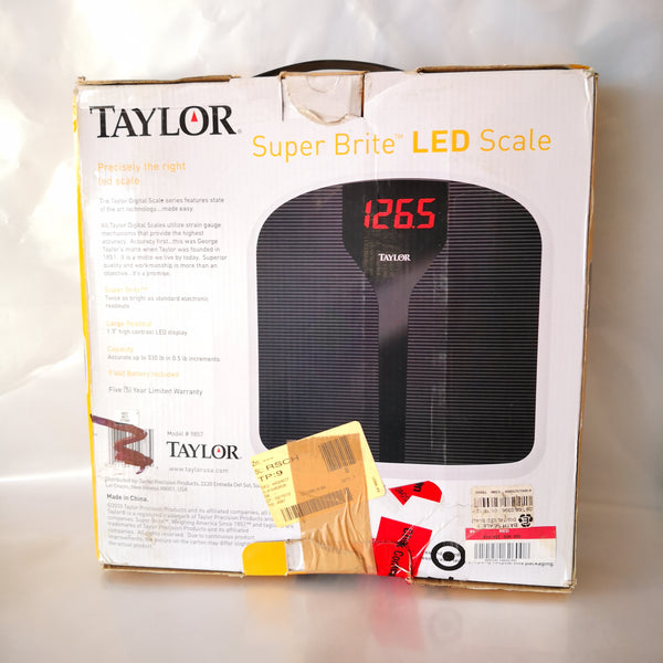 Bascula digital Taylor peso corporal 158 kilos