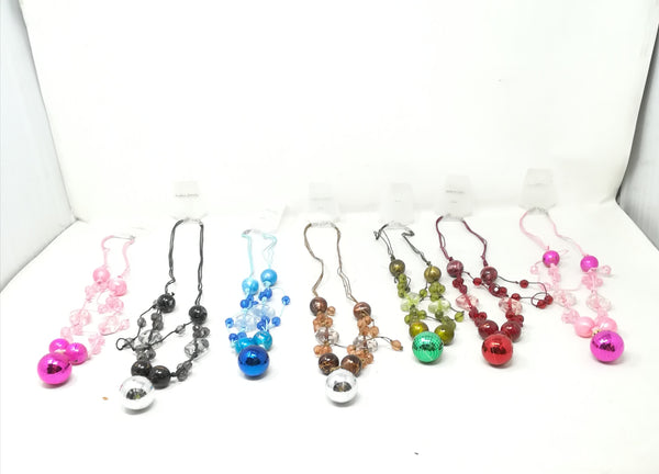 Collar bola disco Surtido colores