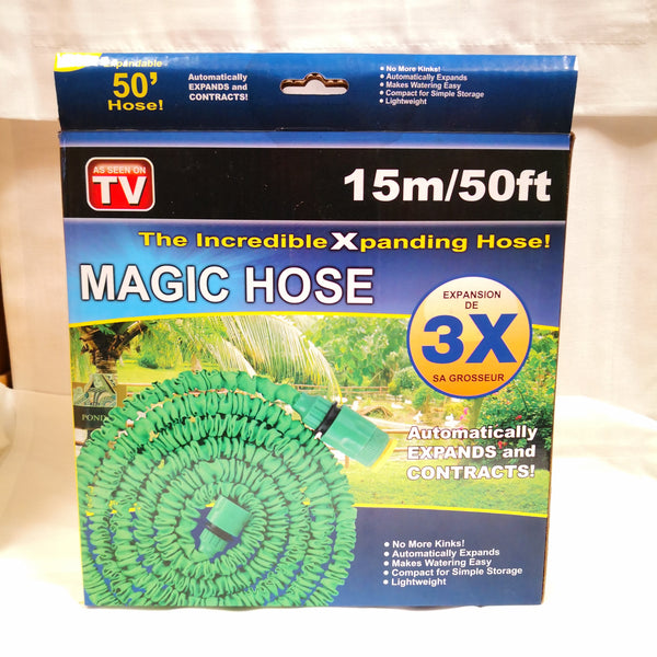 Manguera mágica expandible 15 metros con aspersor