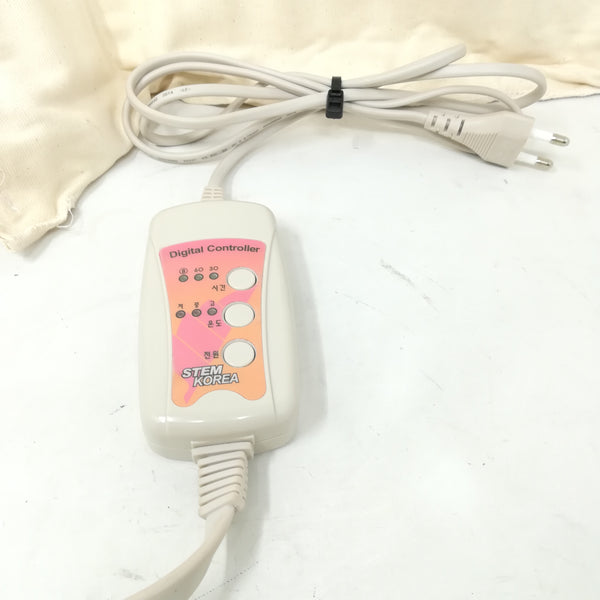 Cojin almohadilla térmica eléctrica control