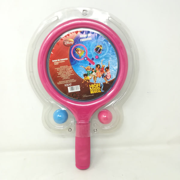 Juego de 2 raquetas High School musical para niños Disney