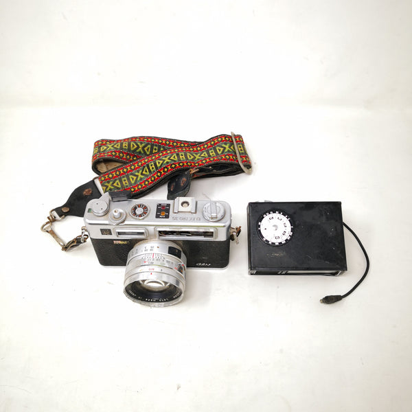 Cámara Antigua Usada Gsn Electro 35 Flash Yashica Pro-5