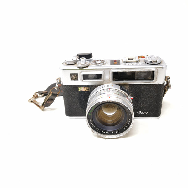 Cámara Antigua Usada Gsn Electro 35 Flash Yashica Pro-5
