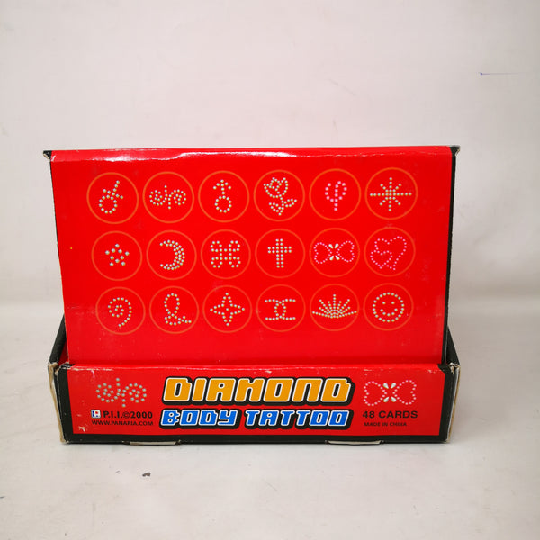 Diamantes Adhesivos Tatuaje Infantil Tatoo Caja 48pack