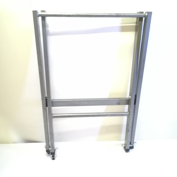 Base portátil tijera mesero porta charola abatible de metal usado