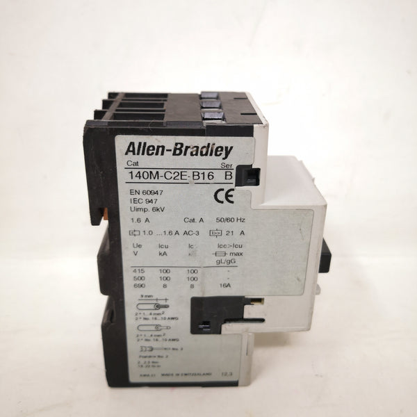 Guardamotor Allen Bradley 140m-c2e-b16
