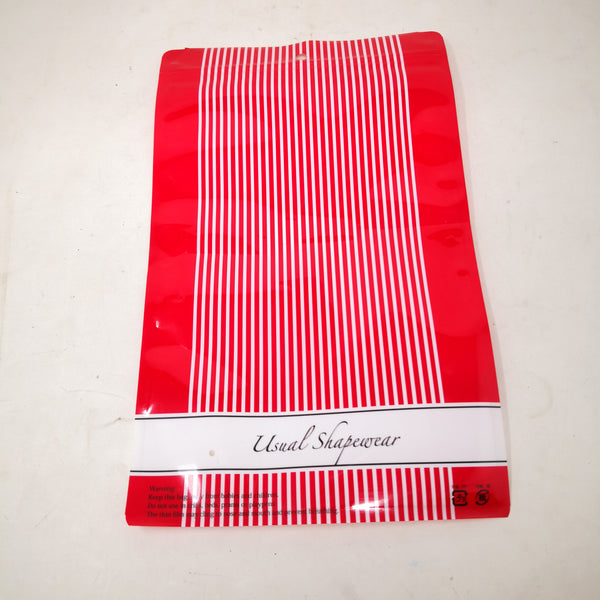 50 bolsas con zip auto sellante color rojo 31x19