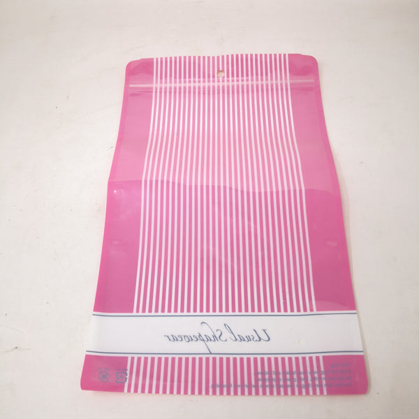 50 bolsas con zip auto sellante color rojo 31x19