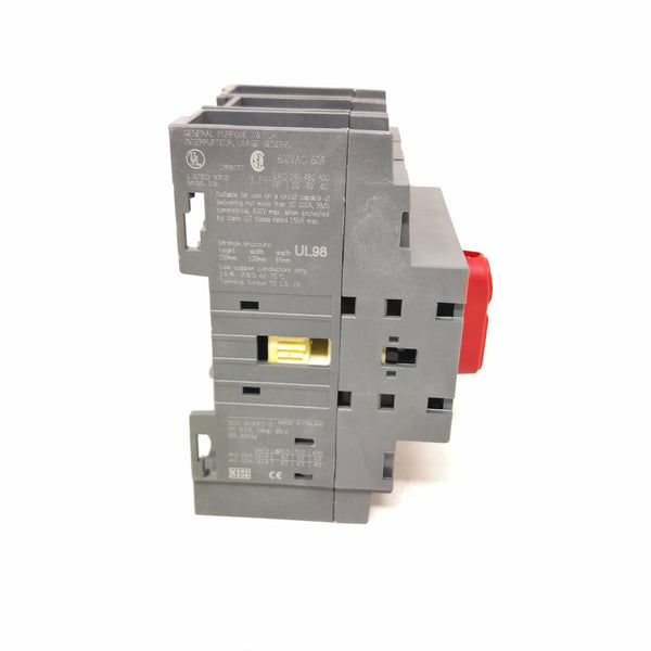 Switch Abb Ot16e3 Interruptor Sin Fusible Desconexion 3 Pole 30a
