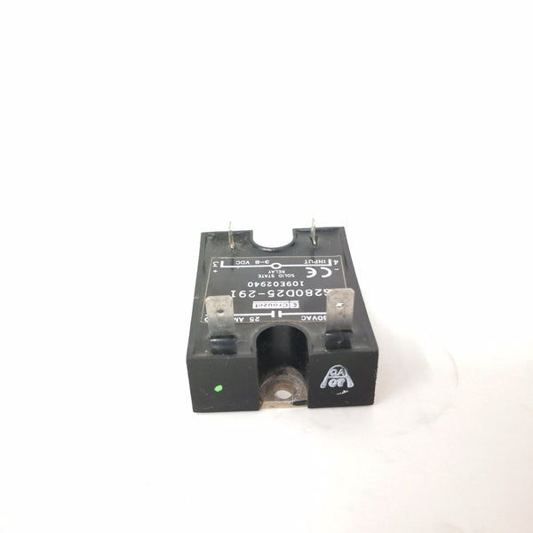 Relevador de estado sólido 3-8 VDC/280VAC 25A G280D25-291
