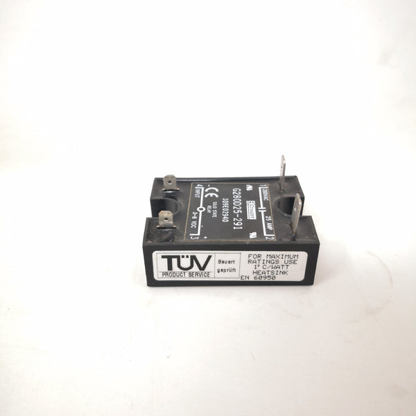 Relevador de estado sólido 3-8 VDC/280VAC 25A G280D25-291