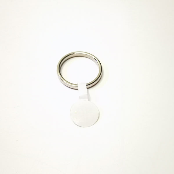 Anillo Plateado Para Pareja