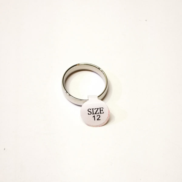 Anillo Plateado Unisex varios tamaños 3