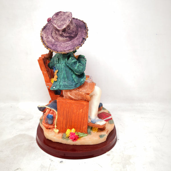 Figura Adorno Regalo Pareja Amorosa Poliresina