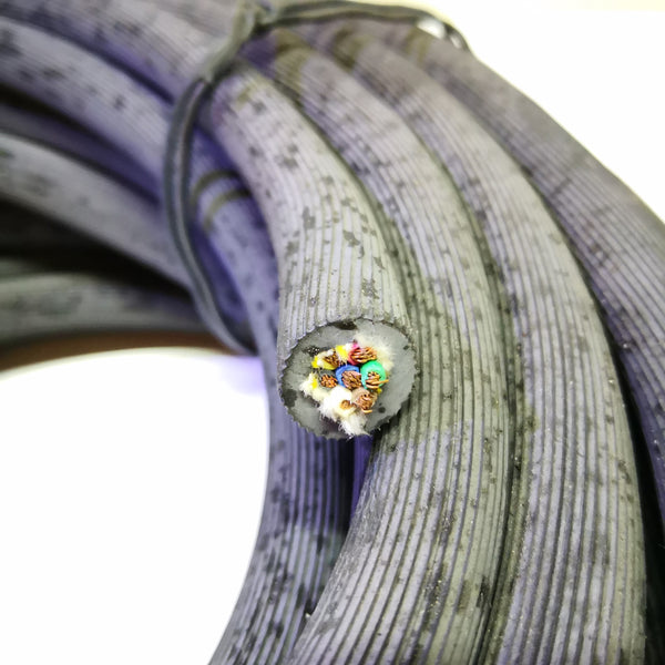 rollo cable eléctrico 25m 7 hilos Uso industrial