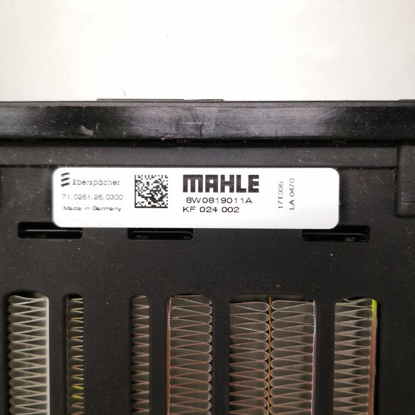 Calefactor Auxiliar Electrico Mahle Audi Modelo 8W0819011A