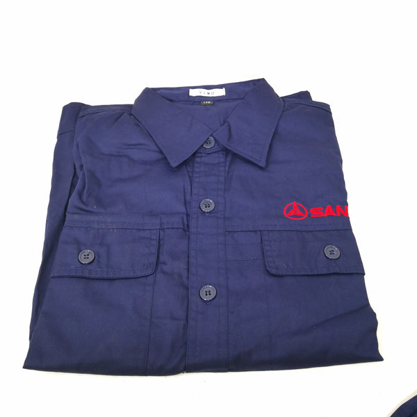 Conjunto ropa de trabajo mecánico Sany 2 piezas overol