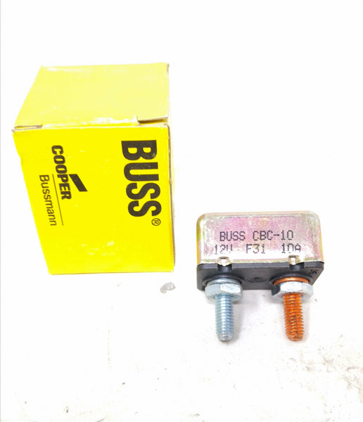 Disyuntor automotriz montaje BUSS CBC-10 12v interruptor circuito