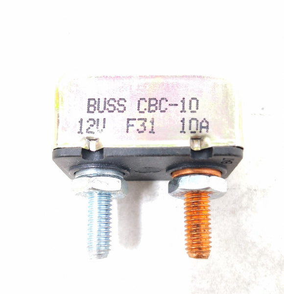 Disyuntor automotriz montaje BUSS CBC-10 12v interruptor circuito