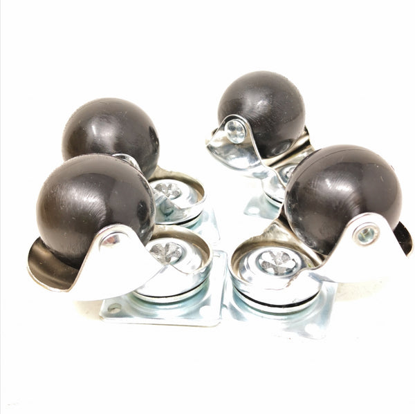 4 Rodaja esférica con placa fierro 40mm FIERO 44390