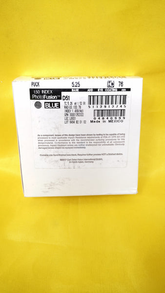 Lentes semiterminados Zeiss photo fusión