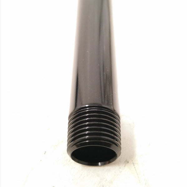 Tubo banner conector ½” x 15cm roscado tubería aluminio