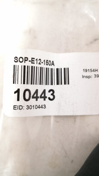 Tubo banner conector ½” x 15cm roscado tubería aluminio