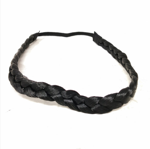 Pack 25 Docenas Diademas De Cabello Trenza Sintética Resorte Mayoristas
