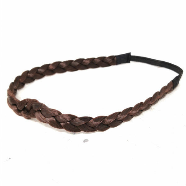 Pack 25 Docenas Diademas De Cabello Trenza Sintética Resorte Mayoristas