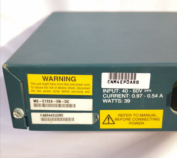 Switch router Cisco WS-C1924-A Catalyst 1900 Serie 24 puertos