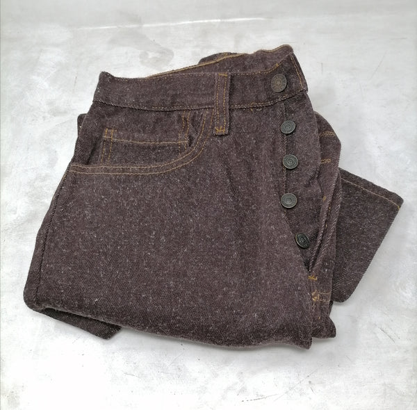 Pantalón Caballero Baggy Jeans café